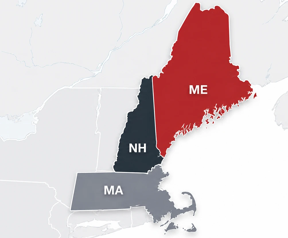 Proudly Serving map